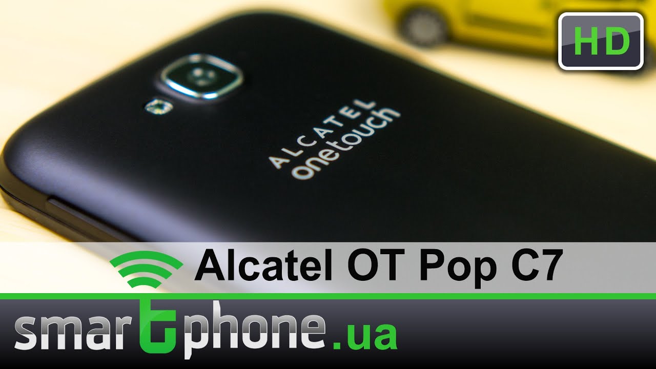 Смартфон Alcatel One Touch 7041D POP C7 Pure White