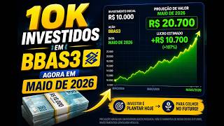 10k Investidos em BBAS3 Agora em Maio de 2026 #bbas3  #dividendos  #ações
