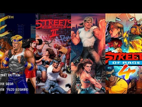 All 4 Streets of Rage Games RANKED From WORST To BEST