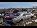 Salvage yard in Idaho with 8000 old car
