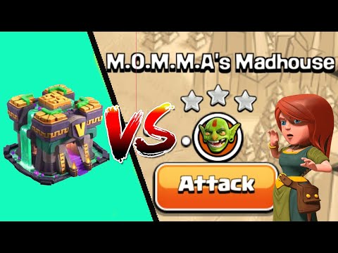 Th14 How To 3 Star M.O.M.M.A's Madhouse（Clash of Clans）COC
