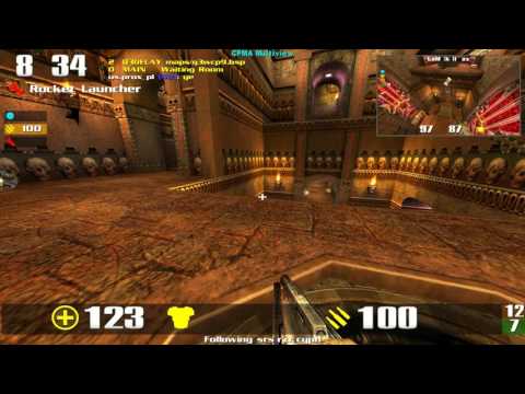 Quake 3 CPMA: EMS4 Q3Duel - k1llmaster vs cYpheR - Map1