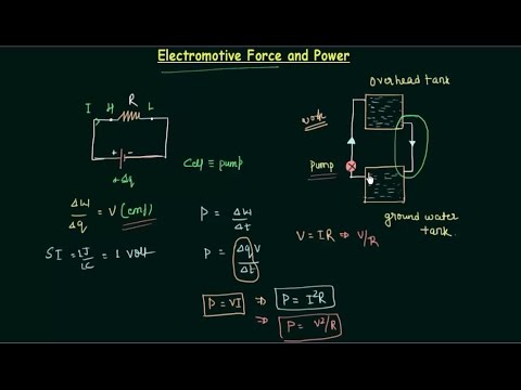 Electromotive force and Power