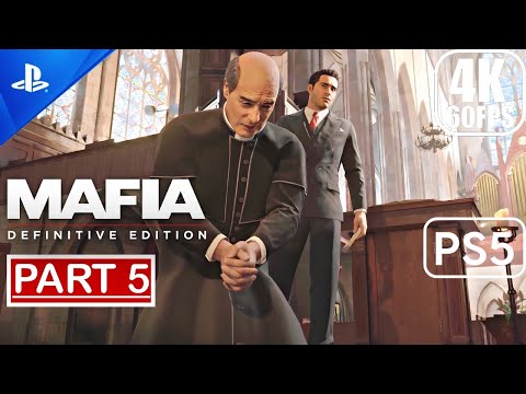 Mafia Definitive Edition PS5 - Gameplay Walkthrough (60FPS 4K) Part 5 No Commentary