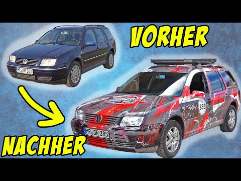 COOLE Low Budget LACKIERUNG für VW BORA ⎮ Pothole Rodeo #5
