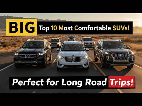 Thumbnail for Top 10 Most Comfortable SUVs for Long-Distance Road Trips in the USA | Travel in Luxury & Comfort by Iveco, Volvo XC90, Toyota, Lincoln Navigator, SEAT, Mercedes-Benz GL, SUV, BMW, video, Lexus, Mercedes-Benz, vide, Mercedes-Benz GLS