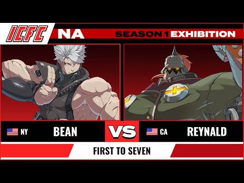 Bean vs. Reynald FT7 - ICFC GGST NA Season 1 Exhibition