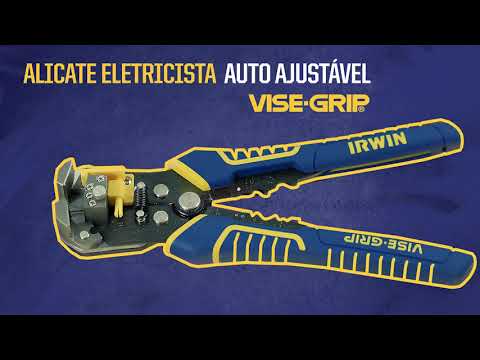 Alicate Vise-Grip para Eletricista e Desencapador de Fios 8 Pol IRWIN-2078300 - Vídeo