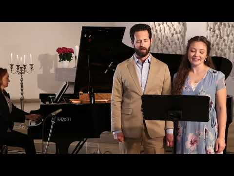 Schumann - "Er und Sie":Shea Owens - Bariton, Madison Leonard - Soprano, Claire Pasquier FAZIOLI 278
