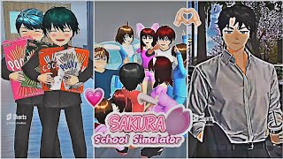 Download lagu Sakura School Simulator TikTok Collection || Part 3 by: Black_Cookies #youtube #home mp3