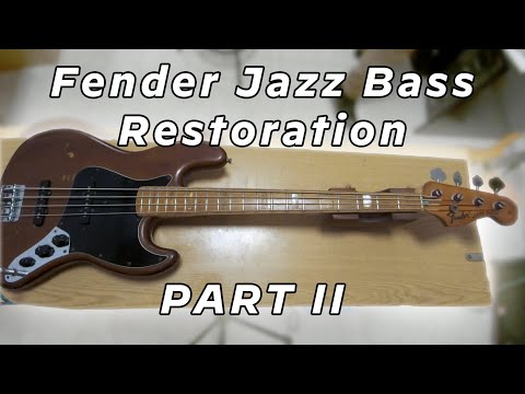 Fender Jazz Bass ´71? Restoration (PART II) – Anjuda Guitars #2