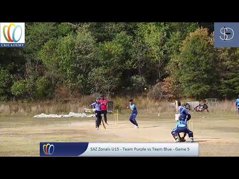 USAC Junior 2024 - SAZ Zonals U15 - Team Purple vs Team Blue - Game 5