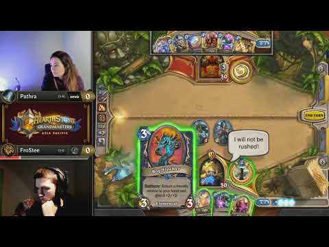 Pathra vs FroStee - Hearthstone Grandmasters Asia-Pacific S2 2019 - Week 5