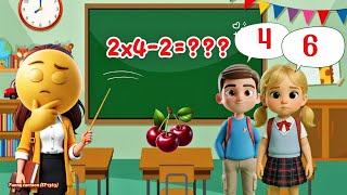 Download lagu If you get it right… I'll give you a truly delicious Cherry🤔🤔🤔#education, #kidslearning , mp3