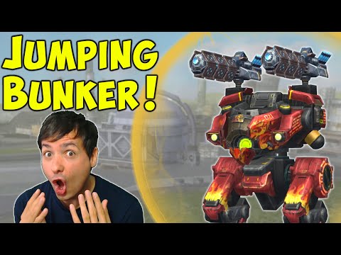 Epic Jumping NUCLEON BULWARK Bunker! War Robots Gameplay WR