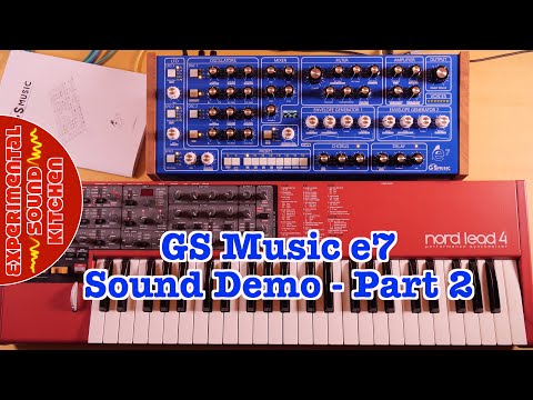 GS-e7 Analog Polyphonic Synthesizer (Black) image 6