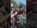Haru Pak Prabowo Ketika Bertemu Kembali Dengan Anak Buahnya Di Papua Prabowopresiden2024