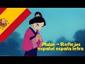 Mulan Soundtrack Reflejos Español España Con Letra