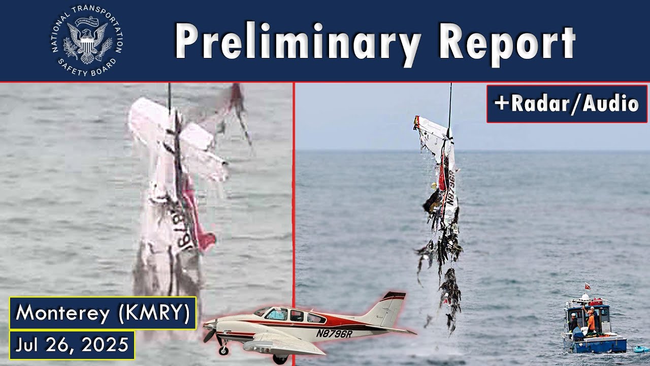 [Preliminary Report] Fatal Accident in Poor Weather near Monterey on Jul 26, 2025