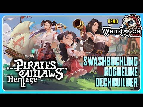 Pirates Outlaws 2: Heritage | Let's Try | Gameplay | Swashbuckling Roguelike Deckbuilder Adventure! - YouTube