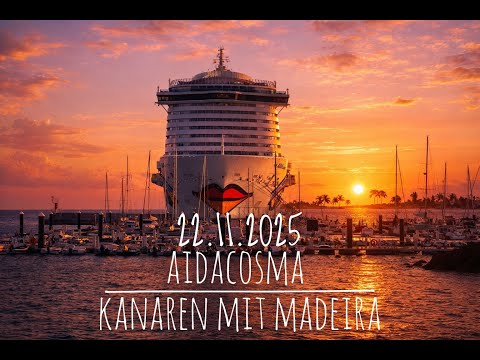 22.11.2025   AIDAcosma Kanaren &  Madeira