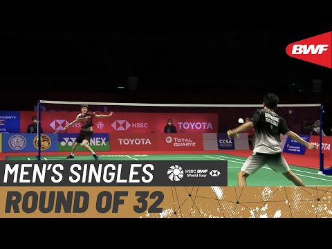 TOYOTA Thailand Open | Day 1: Anders Antonsen (DEN) [3] vs. Tanongsak Saensomboonsuk (THA)