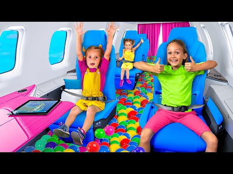 المطار: مغامرة مايا وماري مع الكرات