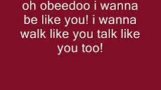 i wanna be like you jonas brothers lyrics
