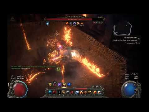 PoE2 4.0 - Calamity Bear vs Uber Arbiter Of Ash L82 (neckTew)