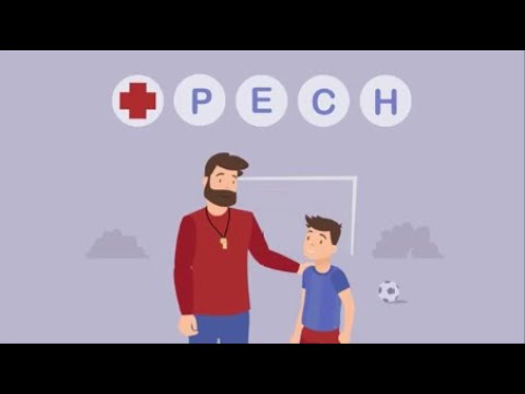 Biologie 8.Kl. Die PECH-Regel: Sofortmaßnahmen bei leichten Sportverletzungen, einfach erklärt