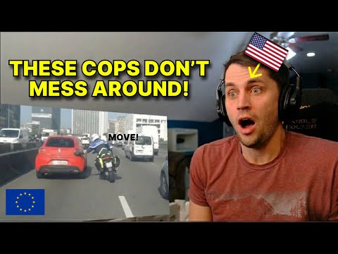 American reacts to Belgian ambulance in PARIS - Children's Hospital - French Police Escort