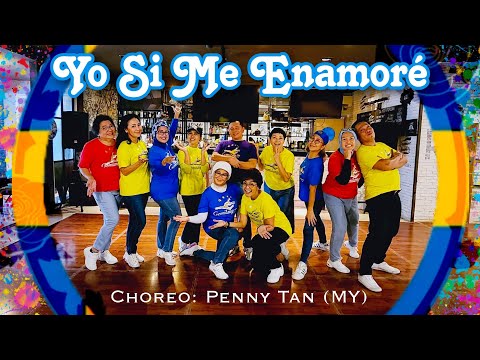 Yo Si Me Enamoré - Easy Intermediate Line Dance | Choreo: @pennytanml (MY) - February 2023