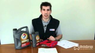 Total QUARTZ 9000 5W-40 5л - відео 1