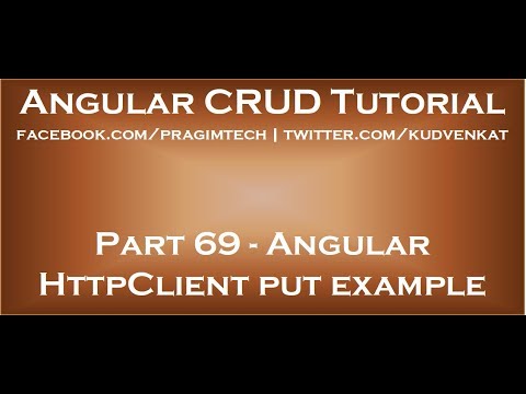 Angular project setup