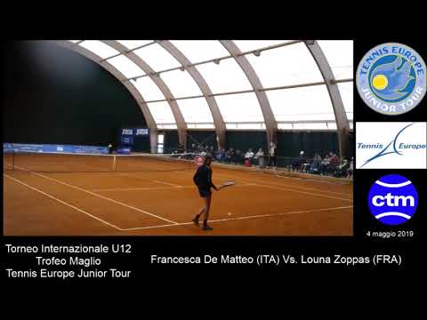 2019-05-04 Francesca De Matteo (ITA) Vs. Louna Zoppas (FRA) - Circolo Tennis Maglie (Italy)