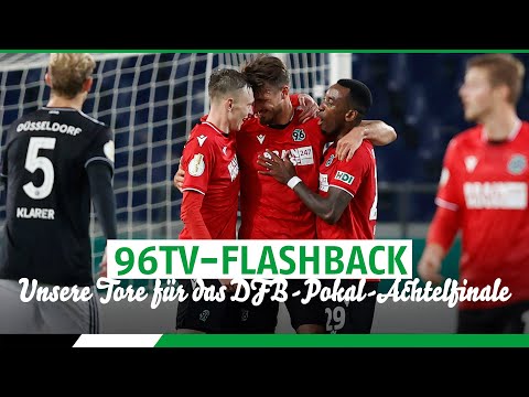 Unsere Tore für das DFB-Pokal-ACHTELFINALE | 96TV-Flashback mit Originalton aus dem "Roten Radio"