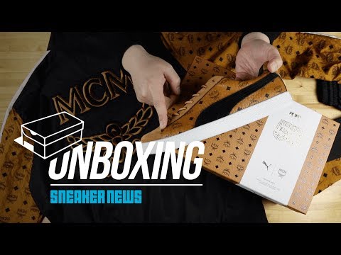Unboxing The $340(!!) MCM Puma Suede