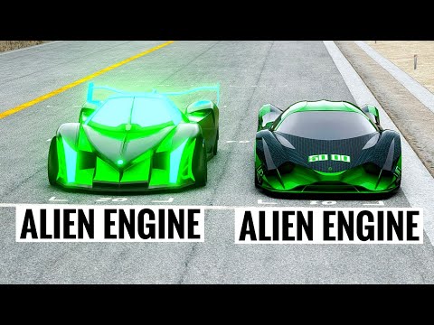 Devel Sixteen 2014 Alien Engine vs Devel Sixteen 2020 Alien Engine at Special Stage Route X