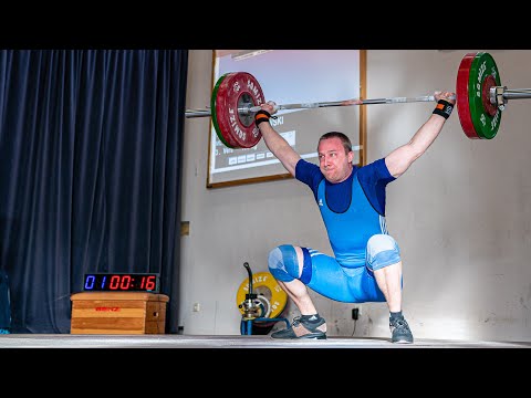 Competition 100kg Snatch PR 120kg Clean and Jerk - 2020-02-08