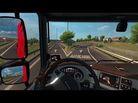 Euro Truck Simulator 2 "DAF XF Super Space" Milano - Roma