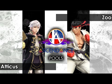 Smash 4: Atticus (Robin/Cloud) V Zoo (Ryu) - Ascendance 36 Tournament SSB4