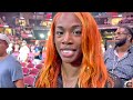 CLARESSA SHIELDS IMMEDIATE REACTION AFTER JAKE PAUL SPLIT DECISION WIN OVER TYRON WOODLEY