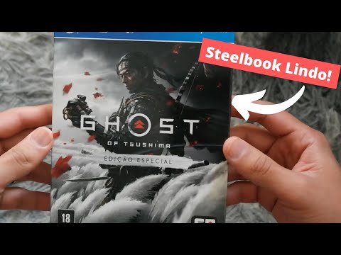 Unboxing - Ghost of Tsushima Edição Especial