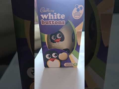 WHITE BUTTONS EASTER EGG CADBURY 🥚