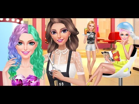 Hair Fashion Summer Girl Salon Video