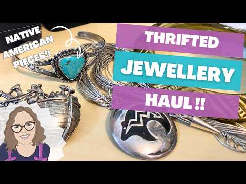 Thrifted Treasure: Stunning Native American Silver Finds in the UK!