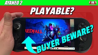 Redfall on the Ayaneo 2 - Is it Playable or a Complete Mess?
