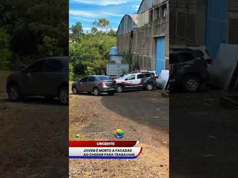 JOVEM É MORTO A FACADAS AO CHEGAR PARA TRABALHAR EM PATROCÍNIO PAULISTA
