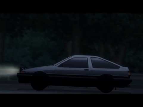 INITIAL D Legend 3 Ending Scene - AE86 VS GT86