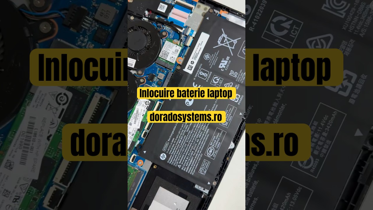 Video Inlocuire Baterie Laptop La Dorado Systems Service It Profesional Bucuresti